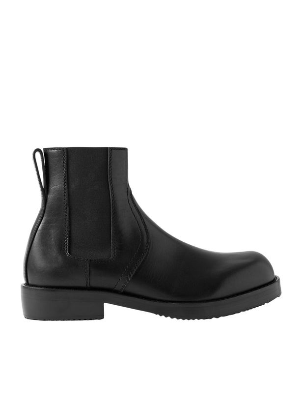 Photo: Dries Van Noten - Leather Chelsea Boots - Black