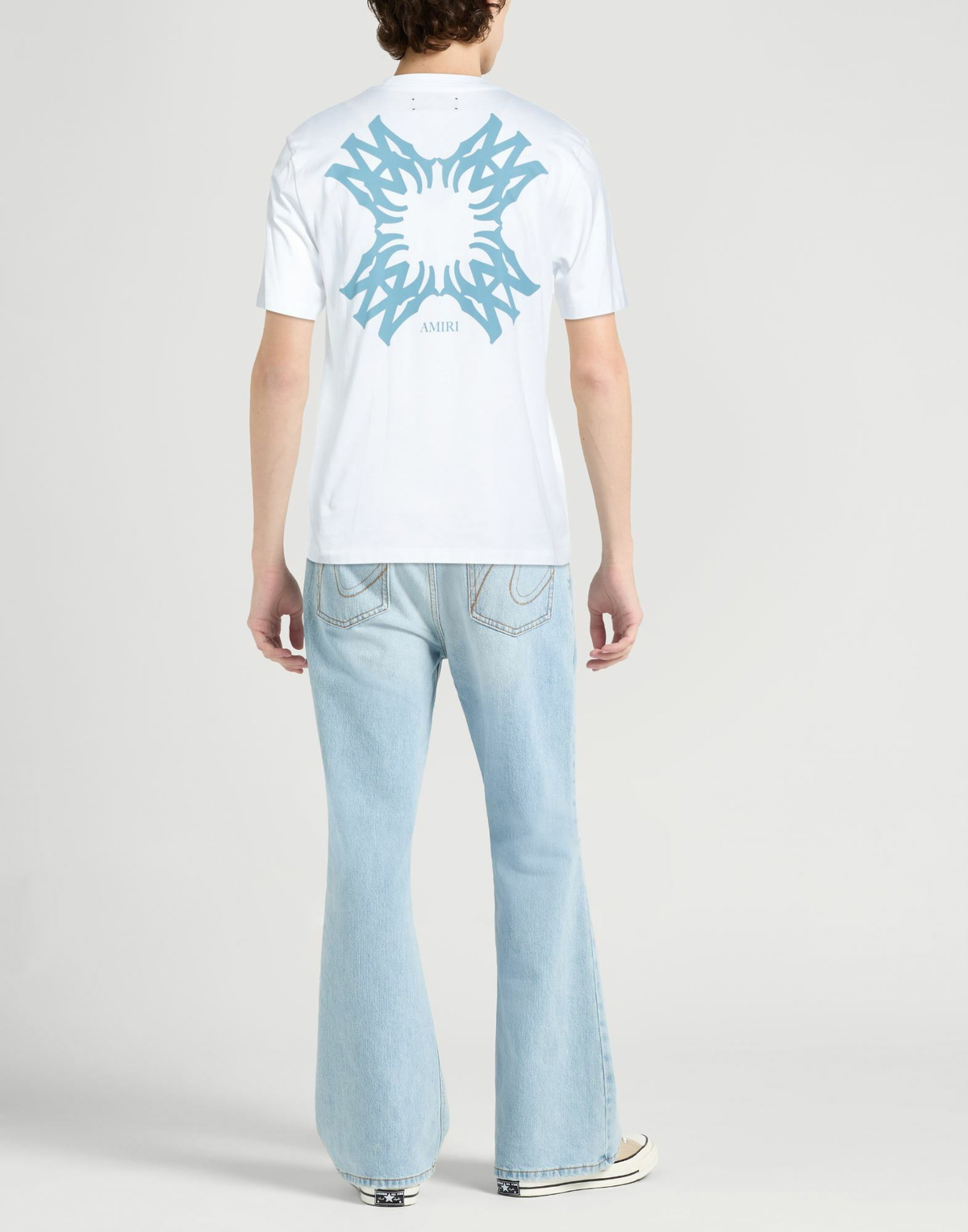 Amiri Mens T-shirt in White