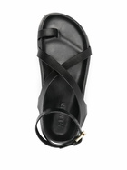 A.EMERY Black Jalen Sandals