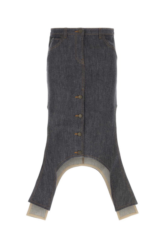 Photo: Courrèges Denim Skirt