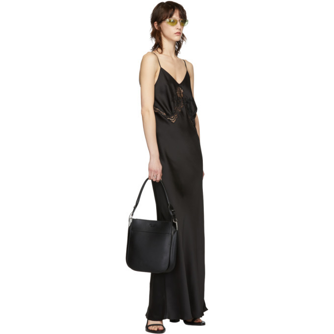Paco Rabanne Black Satin Lace Dress Paco Rabanne Paco Rabanne Black Satin Lace Dress Paco Rabanne