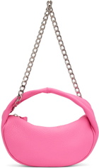 BY FAR Pink Baby Cush Shoulder Bag