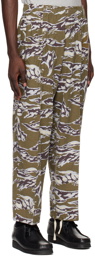 South2 West8 Khaki Camouflage Trousers