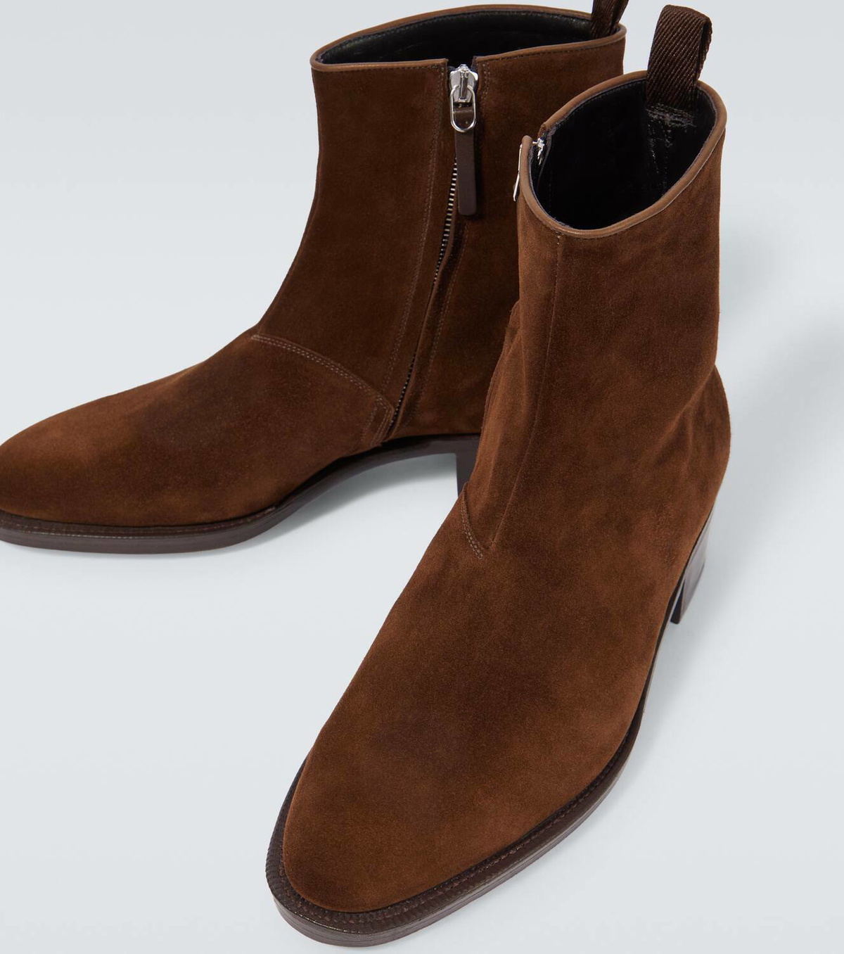 John Lobb Freddi suede ankle boots