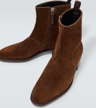 John Lobb Freddi suede ankle boots