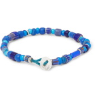 Mikia - Beaded Bracelet - Blue