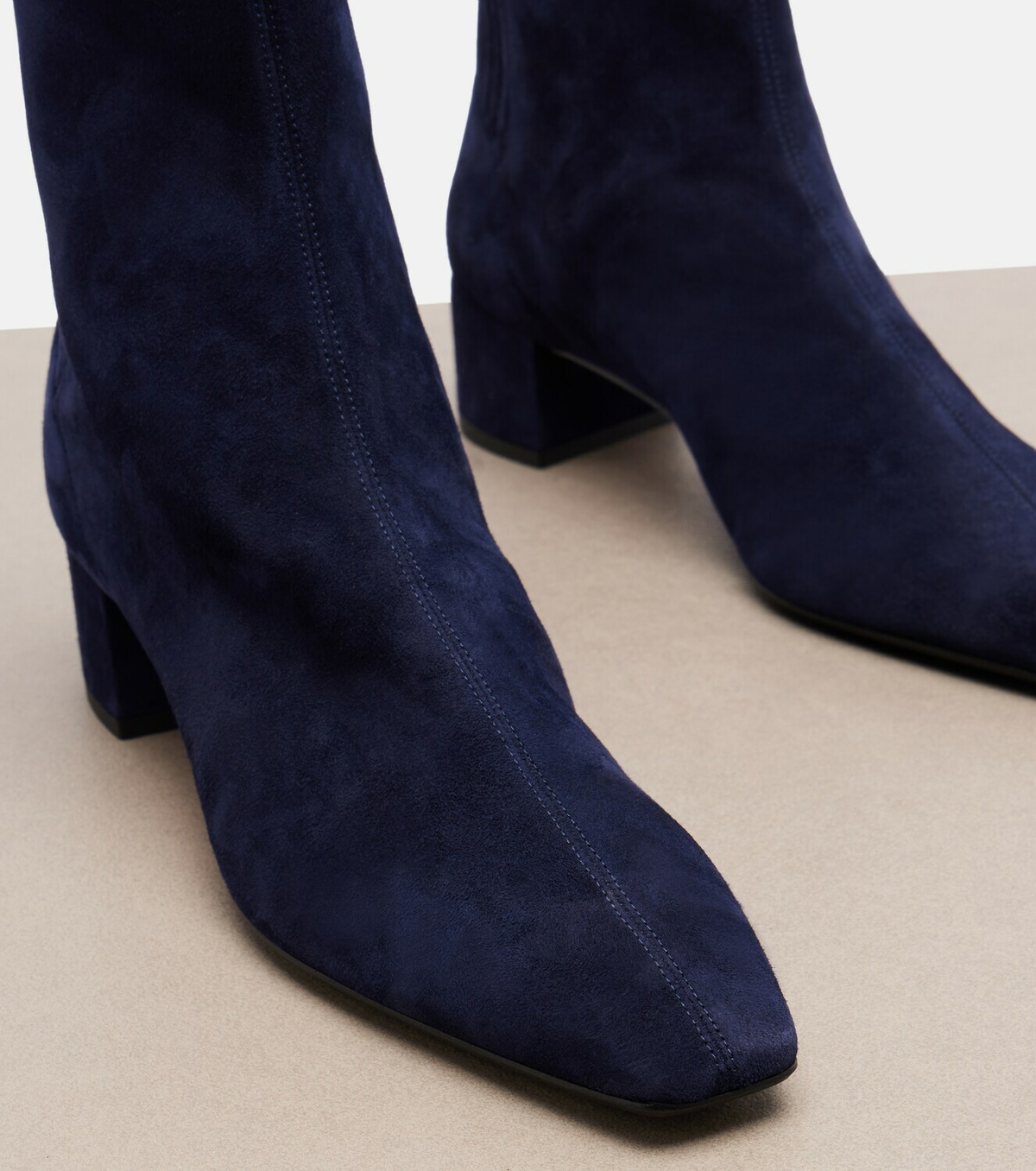 Aquazzura Saint Honoré suede ankle boots