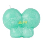 Olga Goose Candle Blue Butterfly Candle