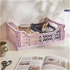 HAY Medium Colour Crate in Lavender