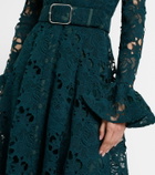 Leo Lin Piper belted midi dress