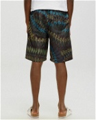Marcelo Burlon Aop Feathers Laceup Boardshort Multi - Mens - Swimwear