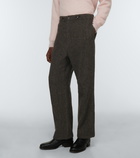 Auralee - Drawstring wool pants