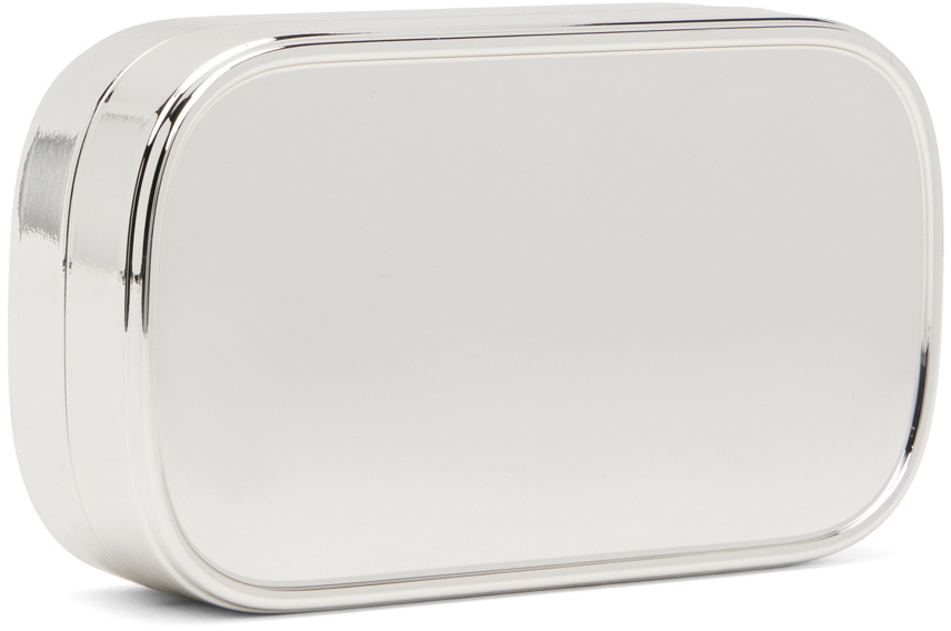 SIMONMILLER Silver Pill Clutch