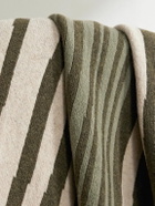 Soho Home - Orwell Striped Jacquard-Knit Wool-Blend Throw