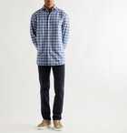 Charvet - Checked Cotton Shirt - Blue