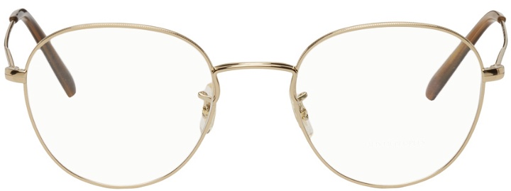 Photo: Oliver Peoples Gold Piercy Glasses