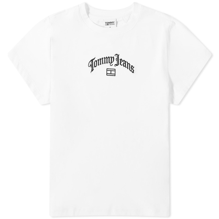 Photo: Tommy Jeans Women's Baby T-Shirt in White
