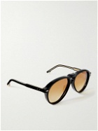 Jacques Marie Mage - Valkyrie Aviator-Style Acetate Sunglasses