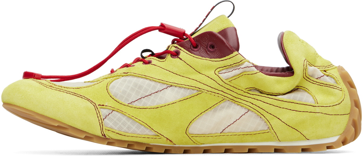 Bottega Veneta Green Orbit Flash Sneakers