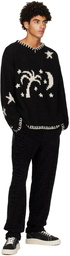 Palm Angels Black Nightsky Sweater