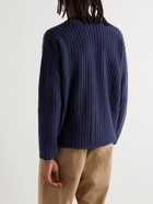 A Kind Of Guise - Nikiski Ribbed Virgin Wool-Chenille Sweater - Blue