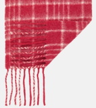 Jacquemus L'Écharpe Carro checked scarf