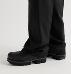 Rick Owens - Bozo Megatooth Full-Grain Leather Chelsea Boots - Black