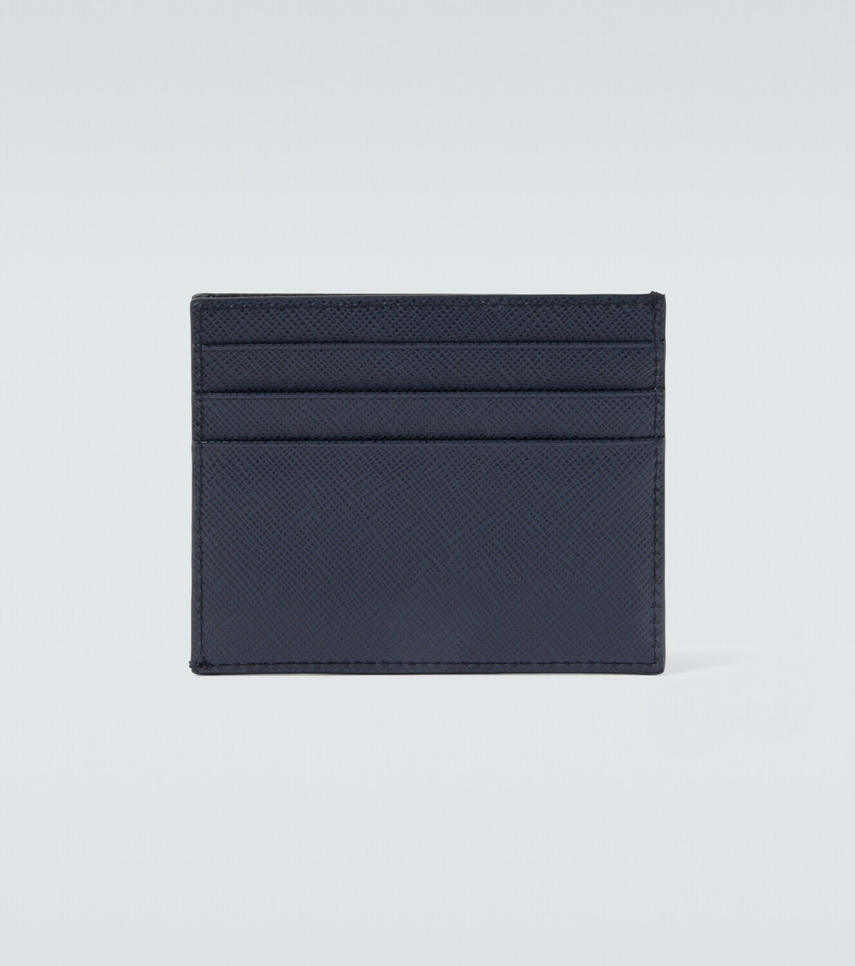 Prada Logo Saffiano leather card holder