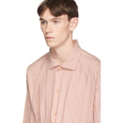 Homme Plisse Issey Miyake Pink Edge Shirt