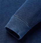 Blue Blue Japan - Indigo-Dyed Loopback Cotton-Jersey Sweatshirt - Blue