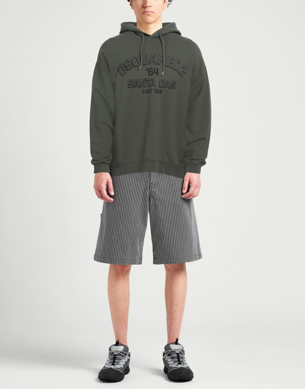 Dsquared2 Mens Sweatshirt Military in Green