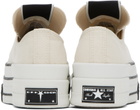 Rick Owens DRKSHDW Beige Converse Edition Drkstar Ox Low Top Sneakers