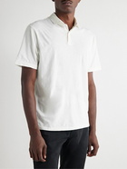 Peter Millar - Journeyman Slub Pima Cotton-Jersey Polo Shirt - White