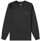Air Jordan Men's Long Sleeve Flight Heritage Graphic T-Shirt in Black