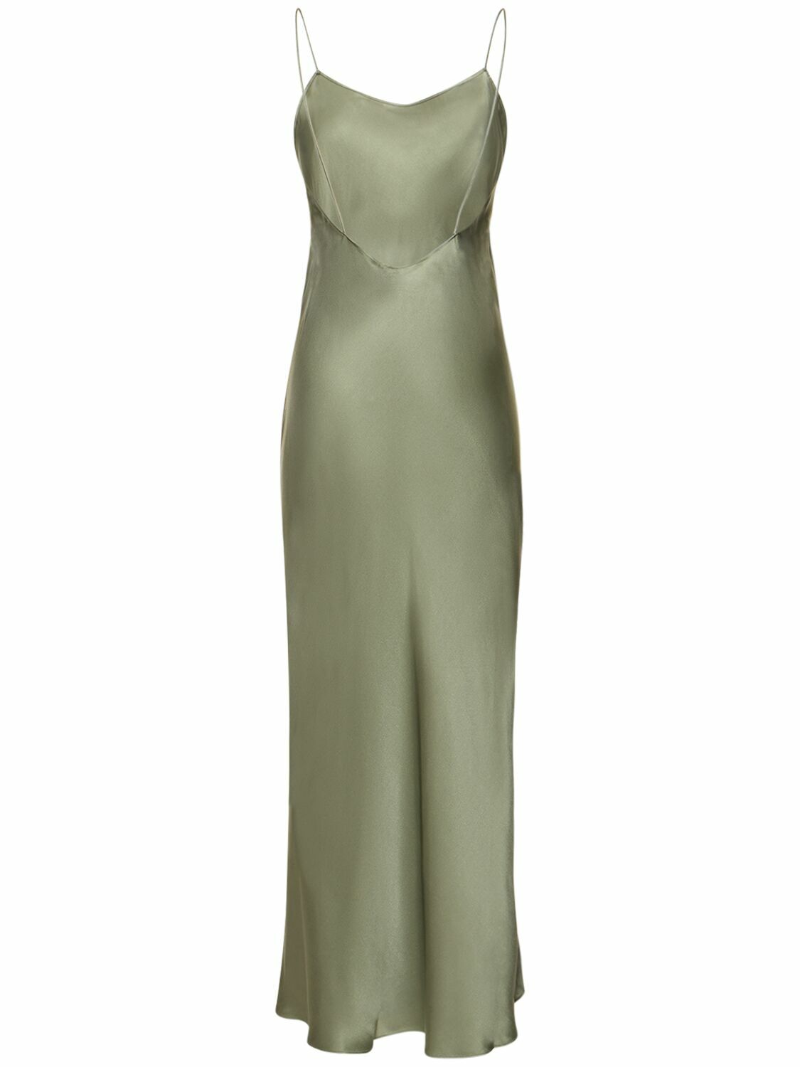 anine bing chelsea silk shirt dress