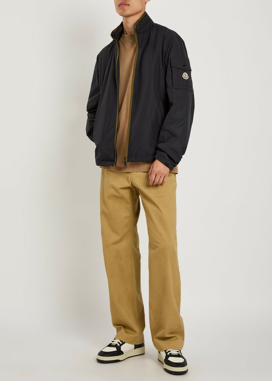 Moncler Sayan Hooded Shell Jacket Black