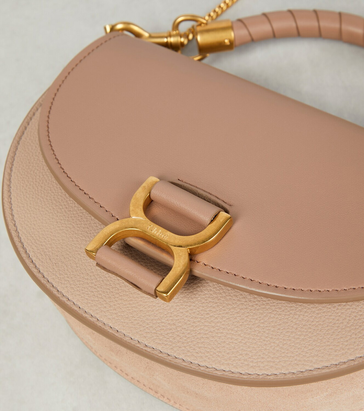 Chloé Small Marcie Bag in Shearling main image 1