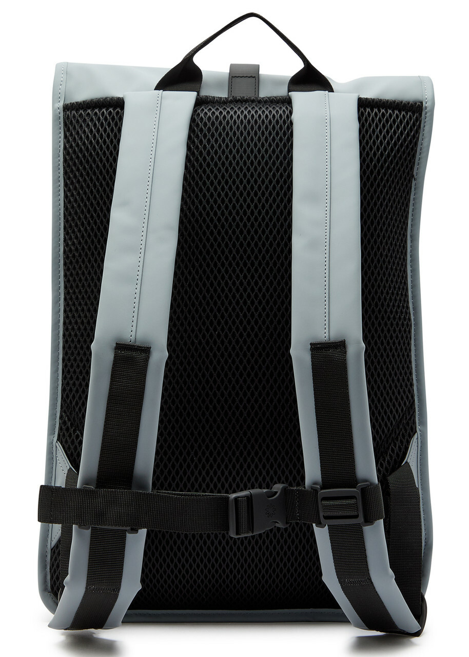 Rains Rolltop Waterproof Backpack - Blue - One Size