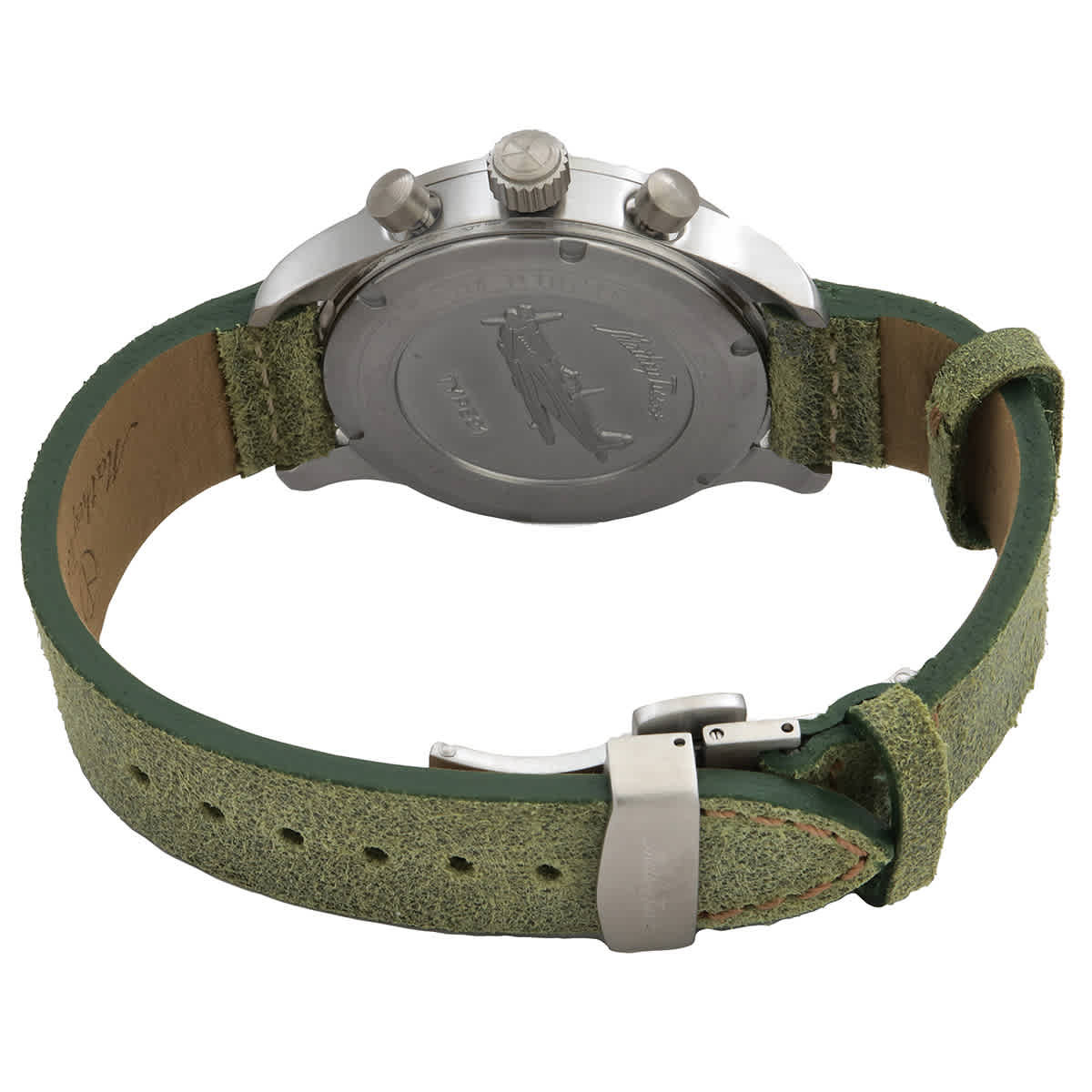 Mathey-Tissot Type 21 Chronograph Green Dial Mens Watch H1821CHALV