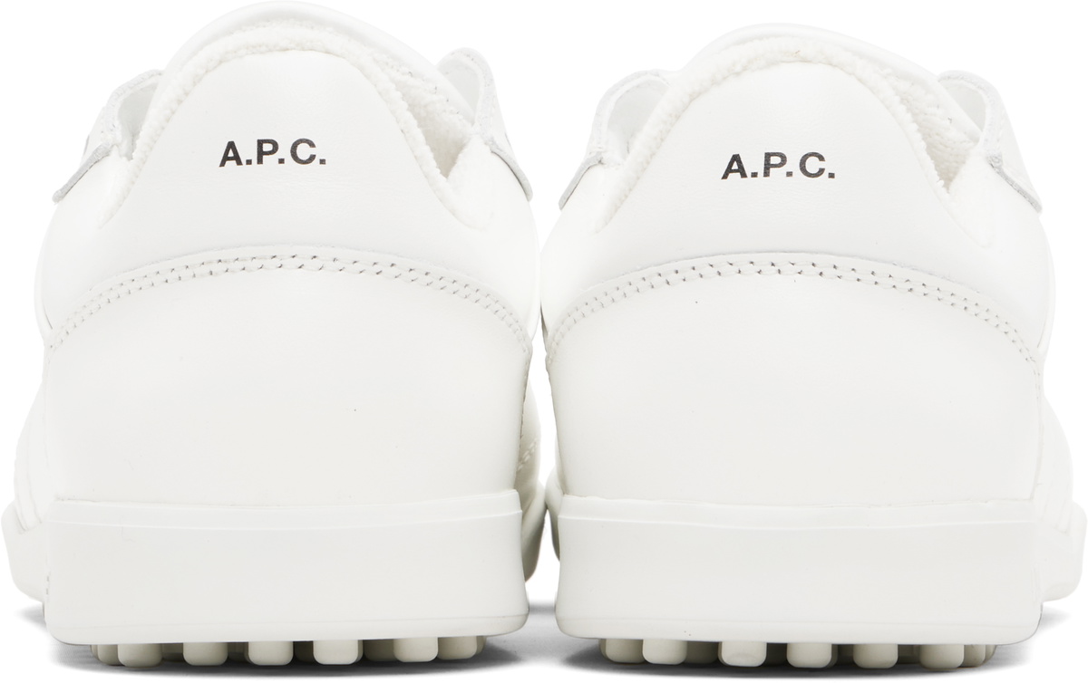 A.P.C. White Moe Sneakers