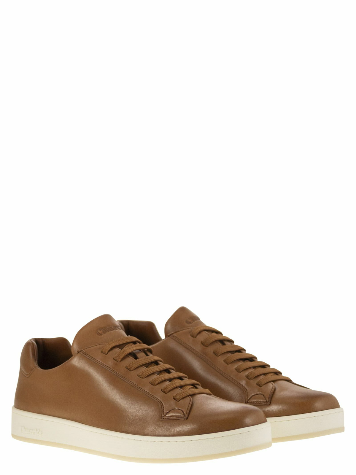 Church's White Leather Mach 3 Sneakers Church's