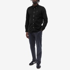 Barbour Men's Ramsey Tailored Cord Shirt in Black