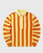 Edmmond Studios POOL POLO STRIPES orange Men