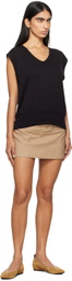 Gil Rodriguez Black Billie Oversized Tank Top