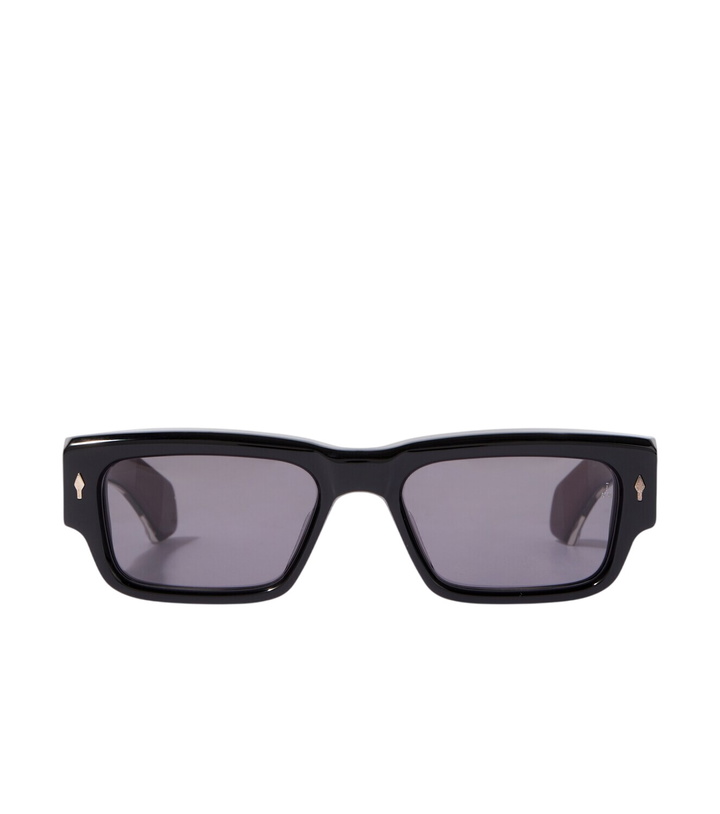 Photo: Jacques Marie Mage Engel rectangular sunglasses