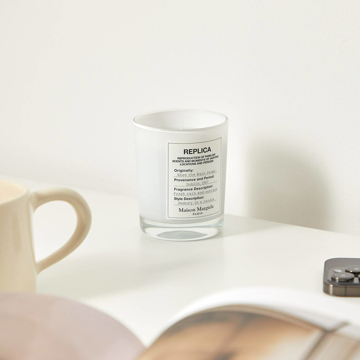 Maison Margiela Fragrance When The Rain Stops Candle 