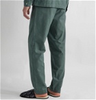 Hamilton and Hare - Lyocell Pyjama Trousers - Green