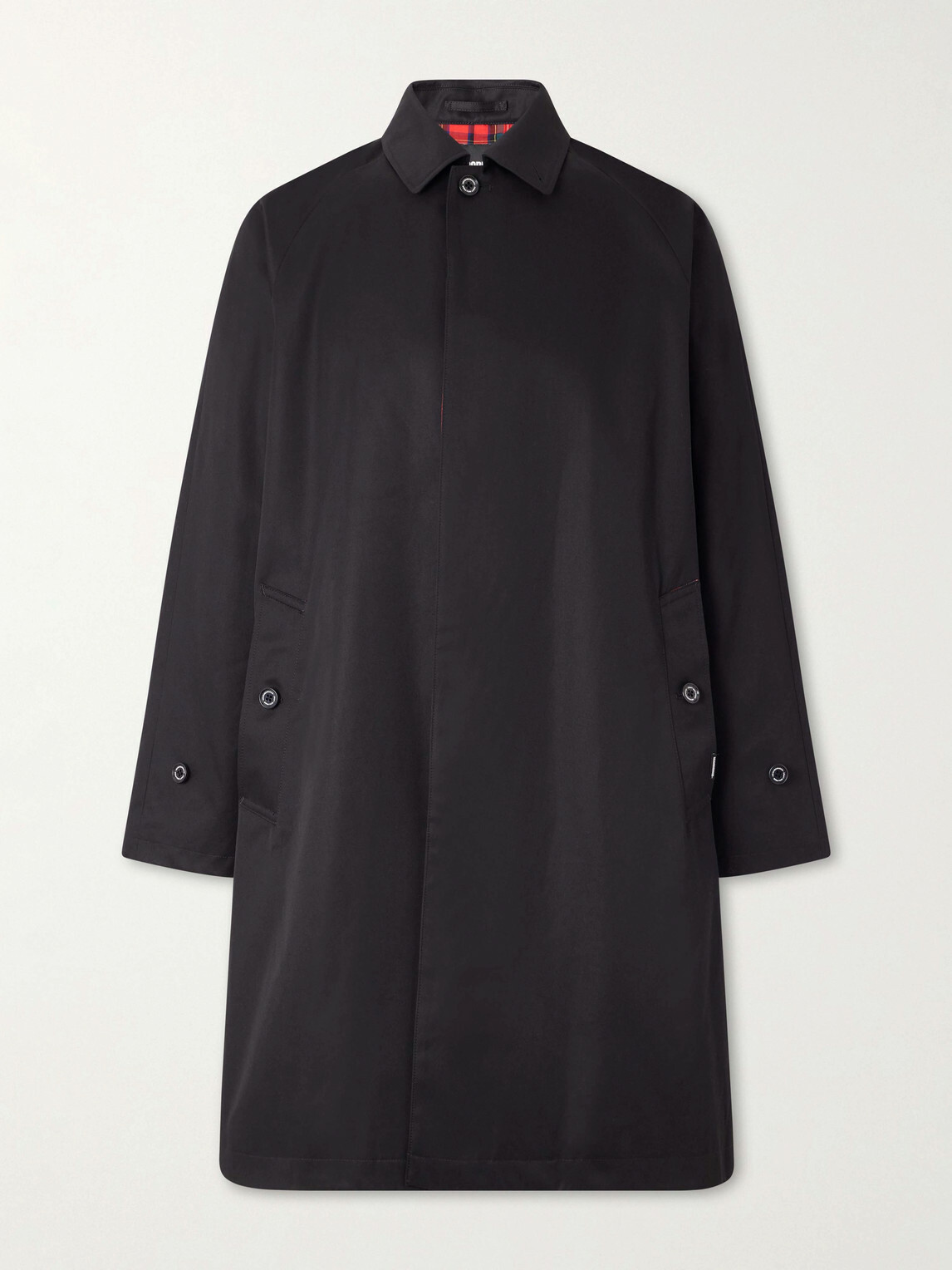 Neighborhood - Balcollar Cotton-Gabardine Trench Coat - Black