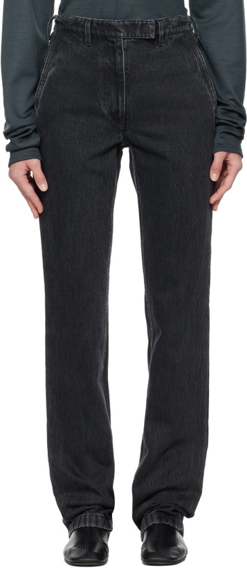 Photo: Rier Black Faded Jeans