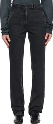 Rier Black Faded Jeans